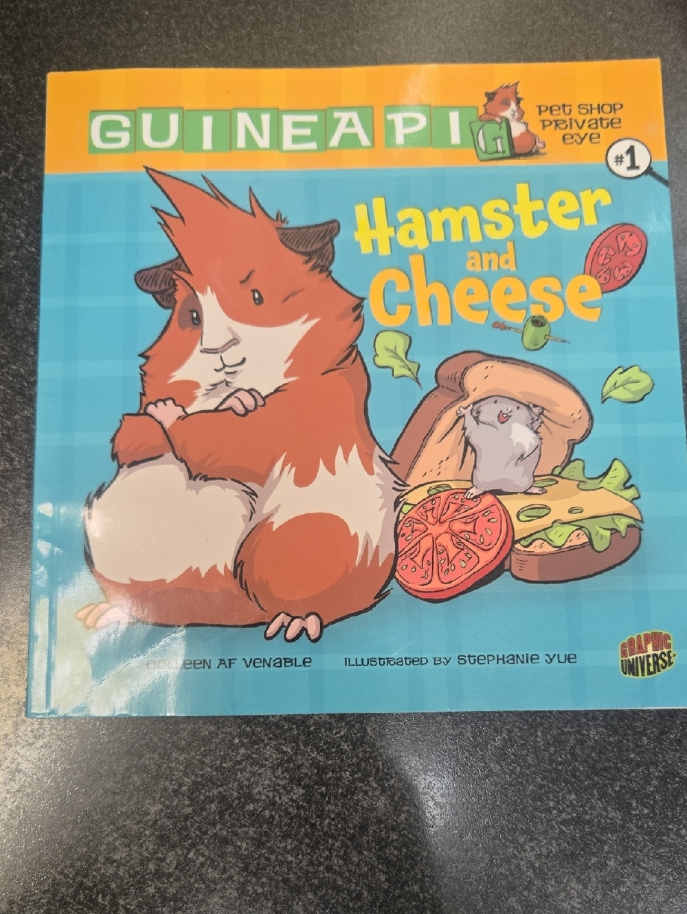 Guinea Pig: Hamster and Cheese Colorful Kids Graphic Novel